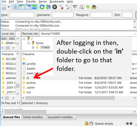 how to copy files from filezilla